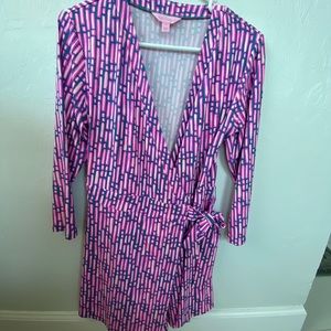 Lilly Pulitzer wrap romper